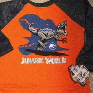 NWT Jurassic World Boys' Long Sleeve